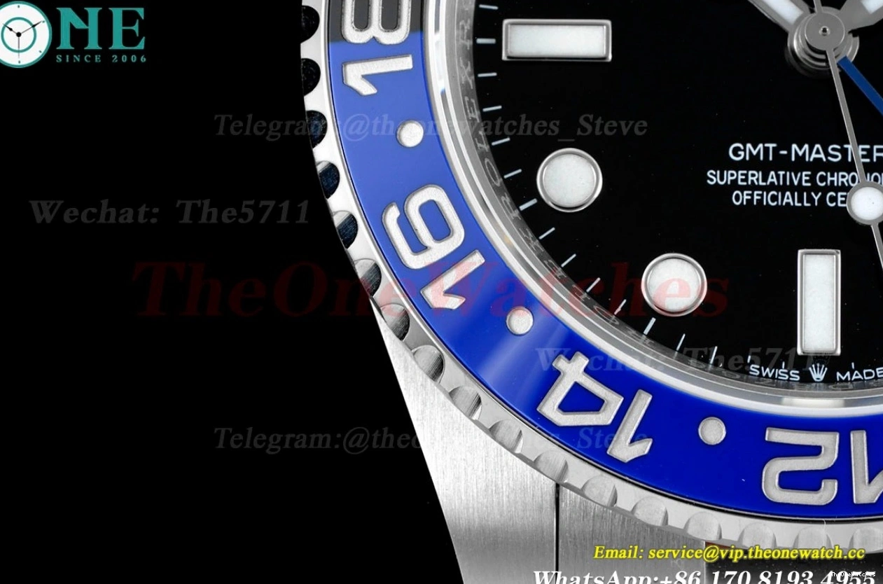 Master King GMT 904L 126710 VR3186 Oys BLNR SS CHS Dial Black II SS 0414